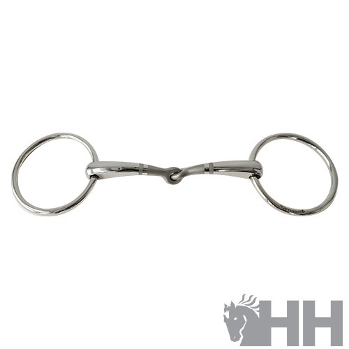 Filete sefton anilla embocadura mate partida curva grosor 14 mm