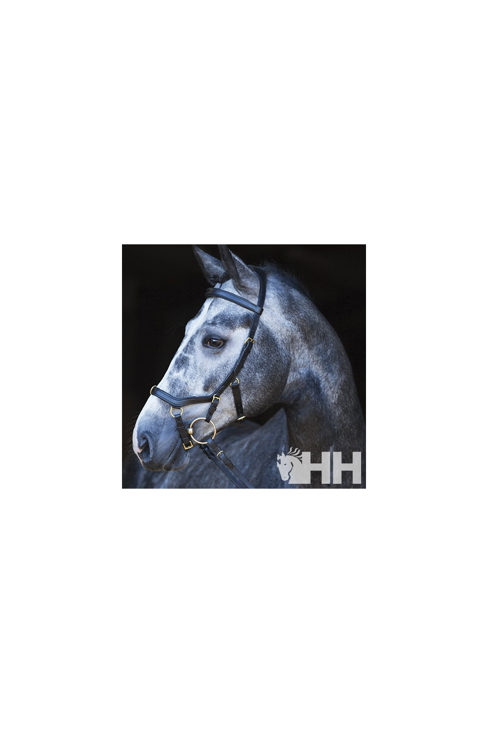 Cabezada inglesa rambo micklem multibridle original (sin riendas)