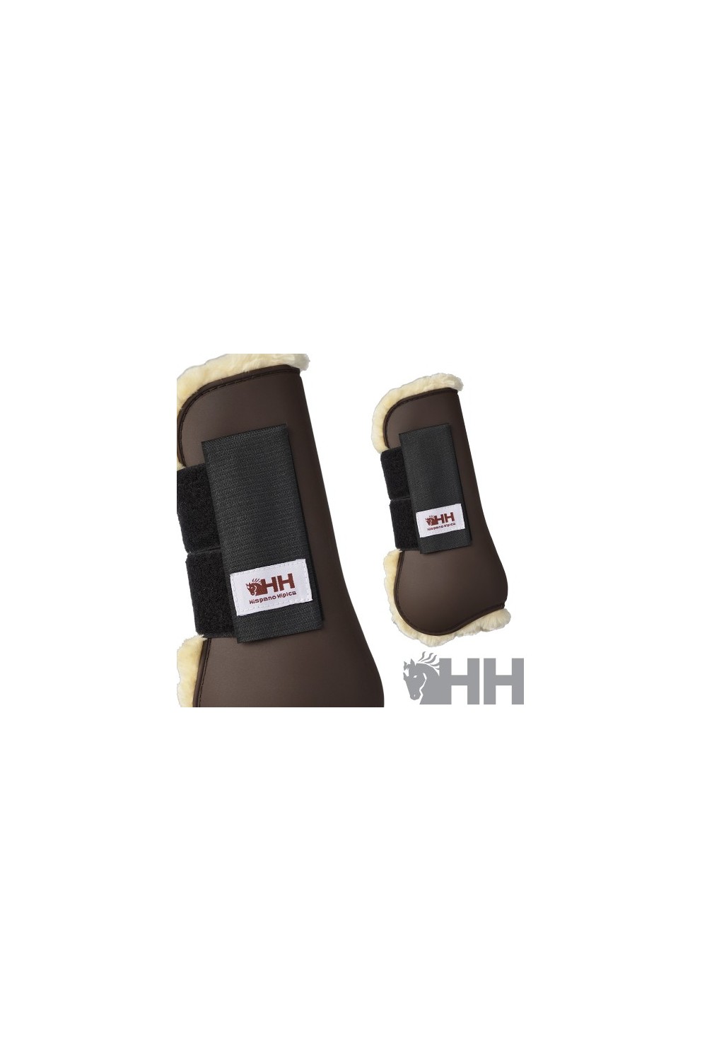 Protector hh deluxe tendon delantero con borreguillo (par)