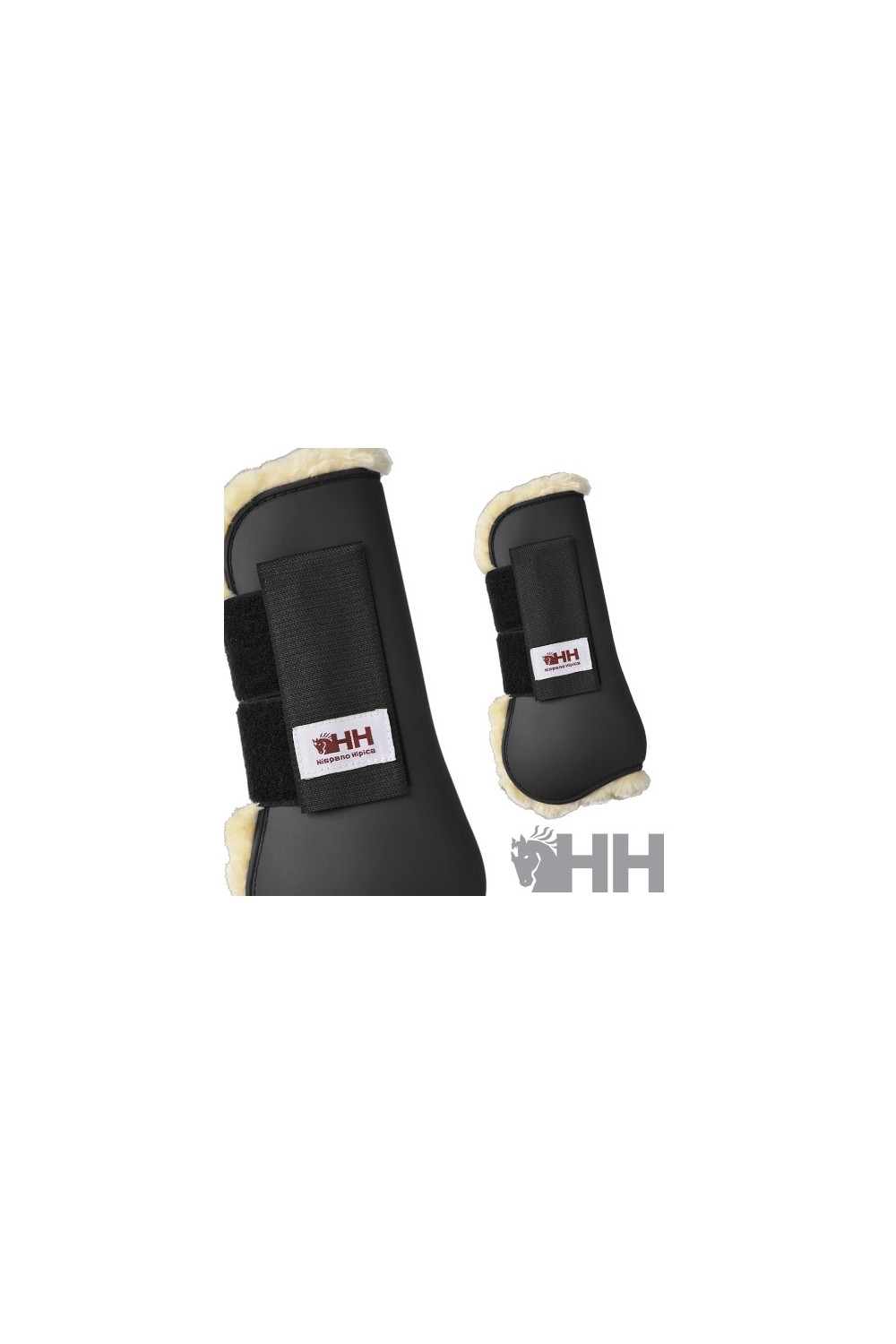 Protector hh deluxe tendon delantero con borreguillo (par)