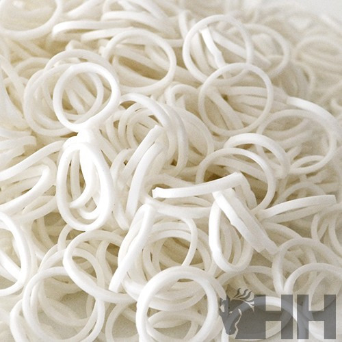 Gomas para crines de silicona (bolsa 500 unidades) 2