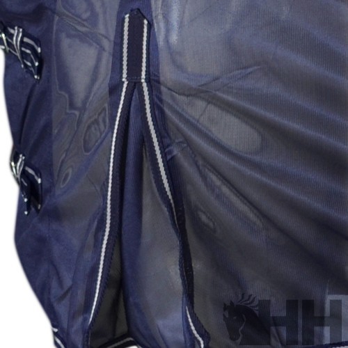 Manta hh cora de red con cinchuelos 2