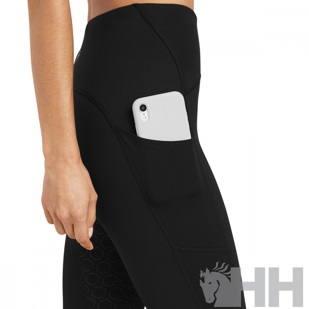 Mallas equitacion ariat venture thermal half grip mujer