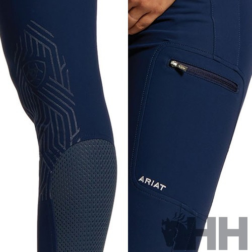 Pantalon ariat triton grip knee patch mujer