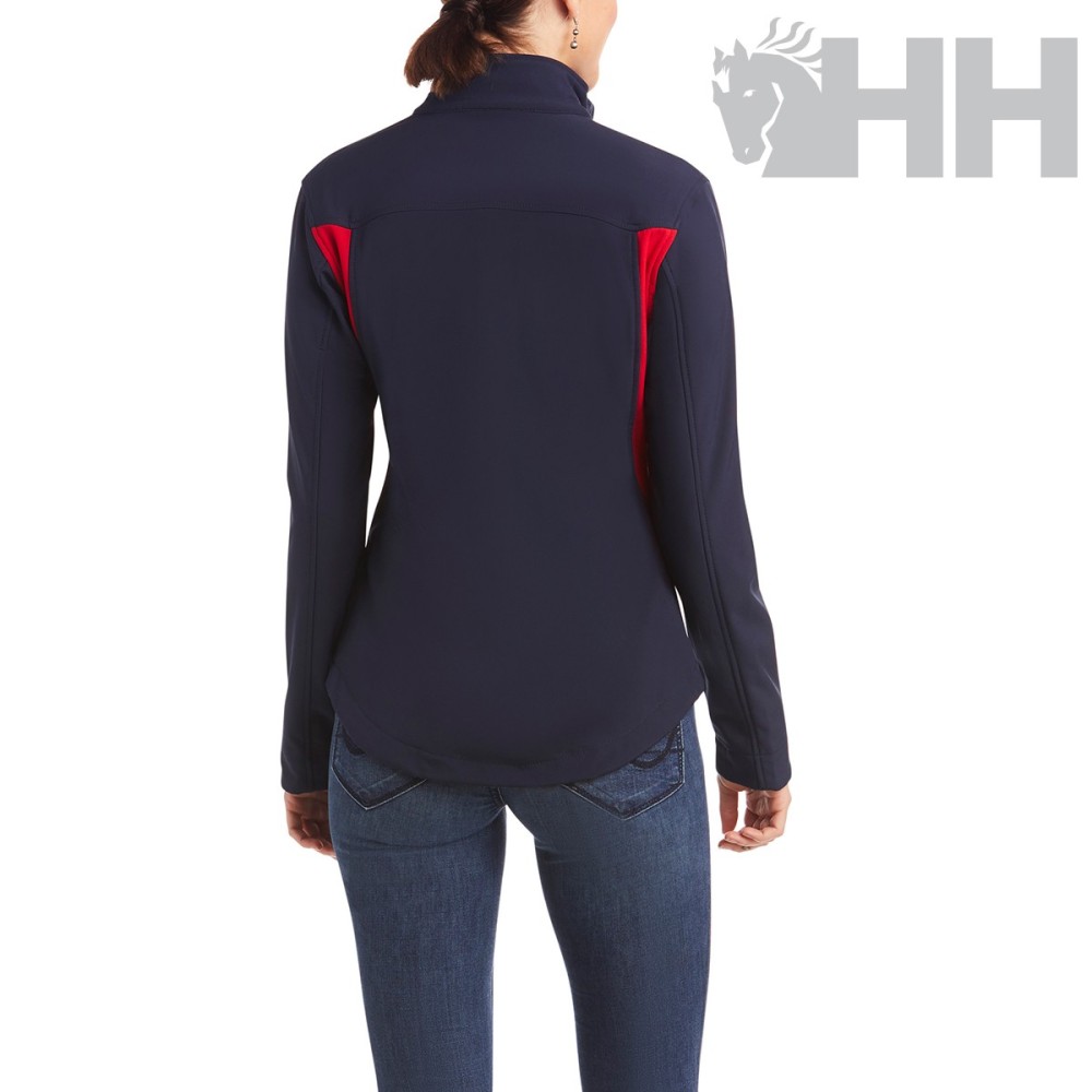 Chaqueta ariat new team softshell mujer