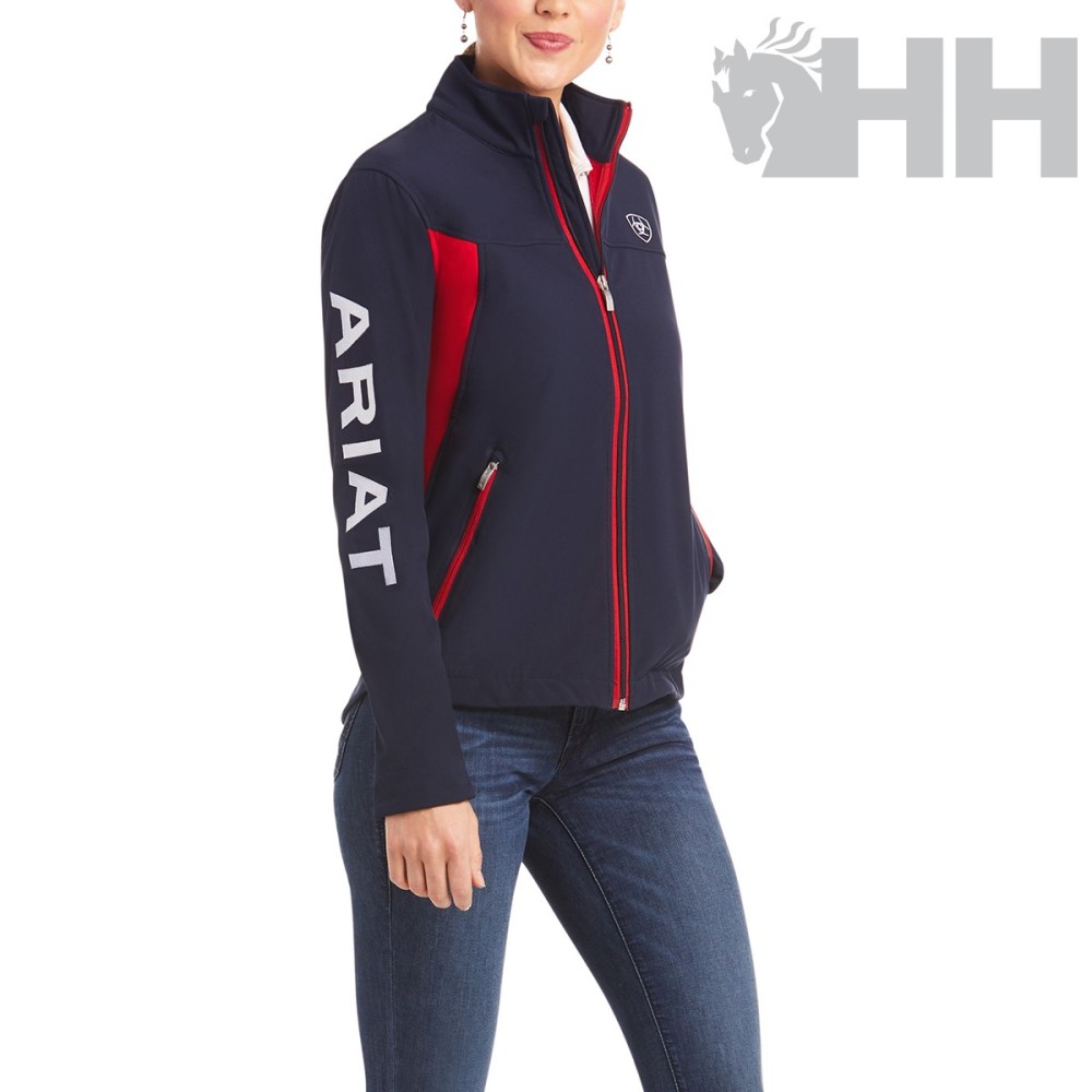 Chaqueta ariat new team softshell mujer