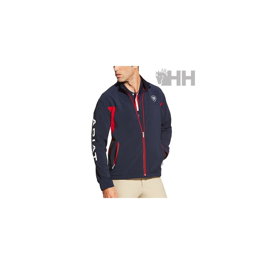 Chaqueta ariat new team softshell hombre