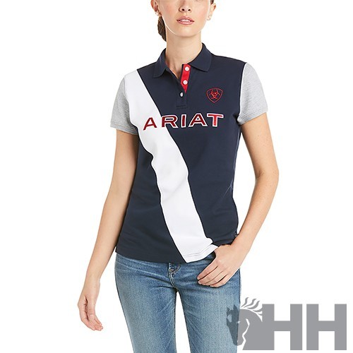 Polo ariat taryn manga corta mujer