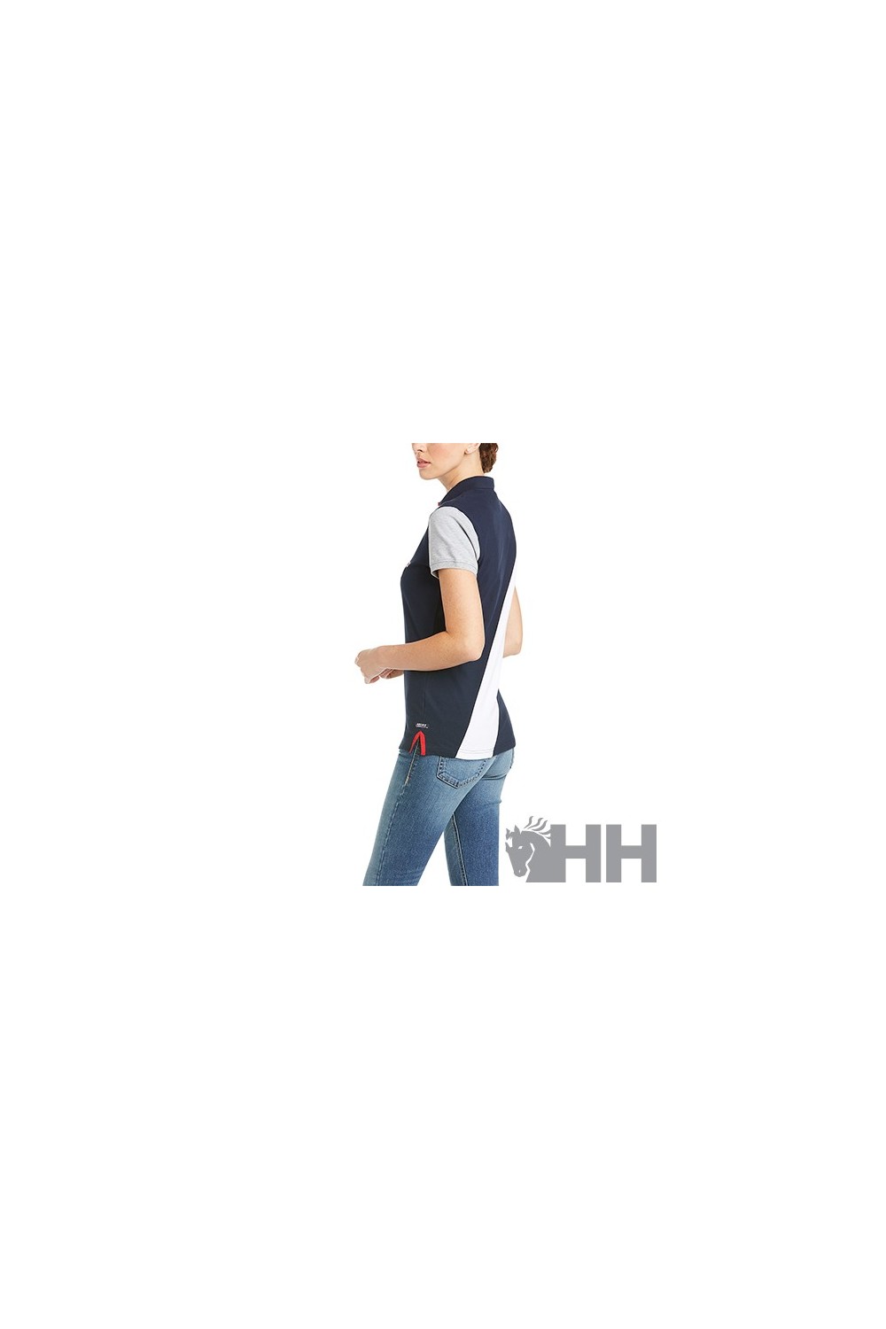 Polo ariat taryn manga corta mujer