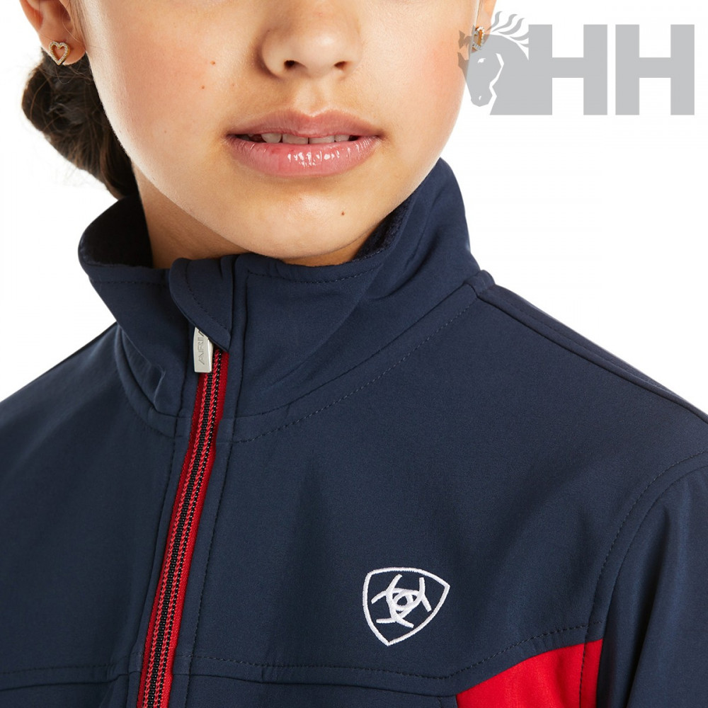 Chaqueta ariat new team softshell niño/a