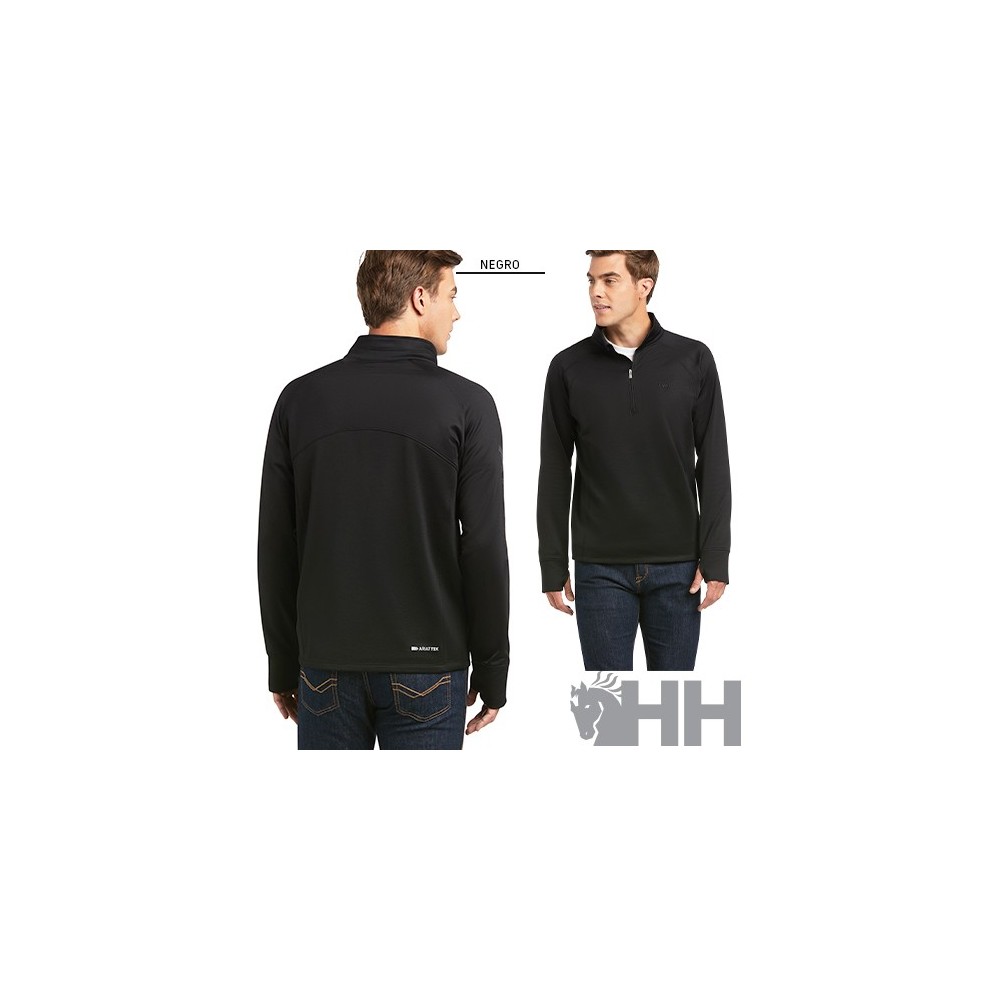 Sudadera ariat tek team 1/2 zip hombre