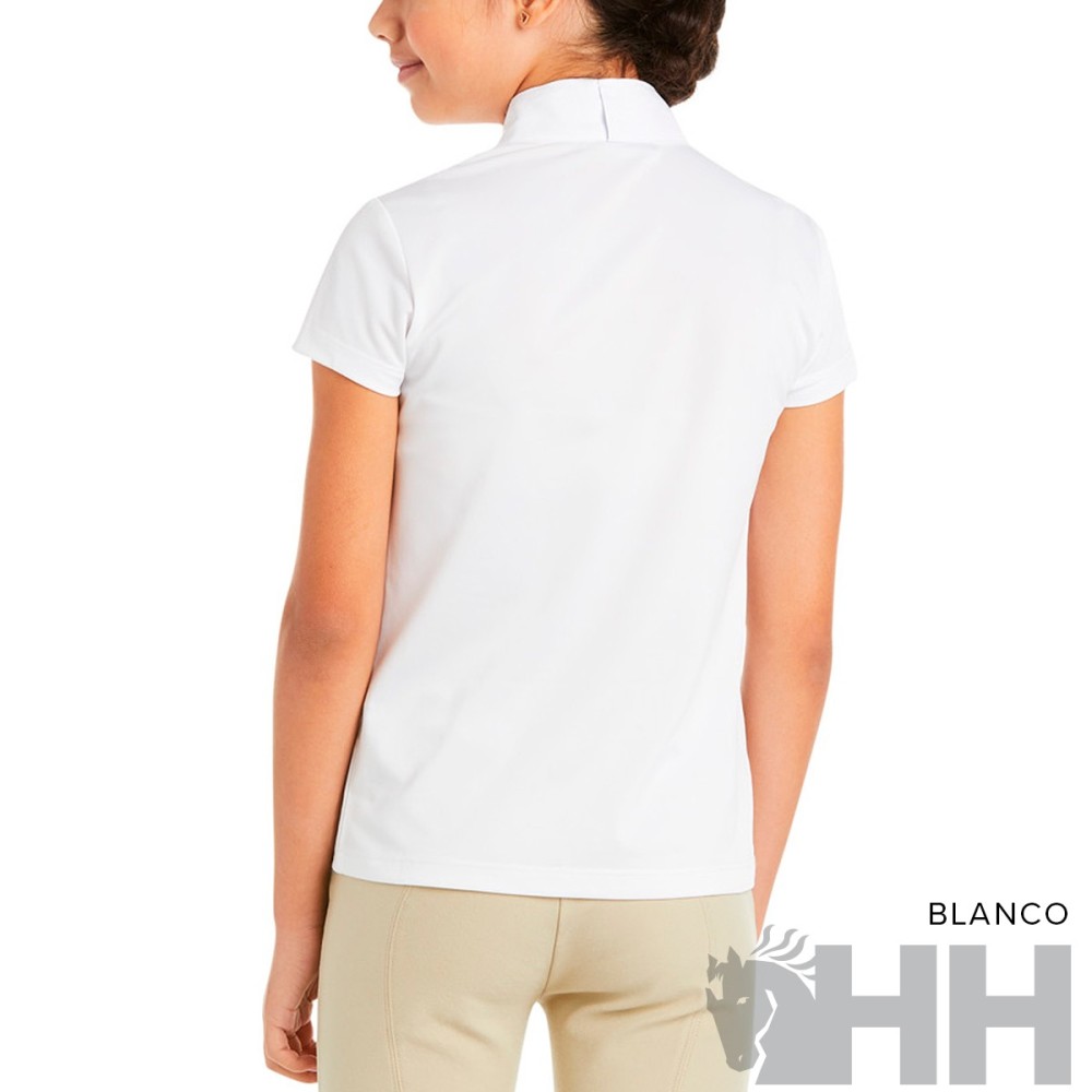 Polo concurso ariat aptos manga corta niña