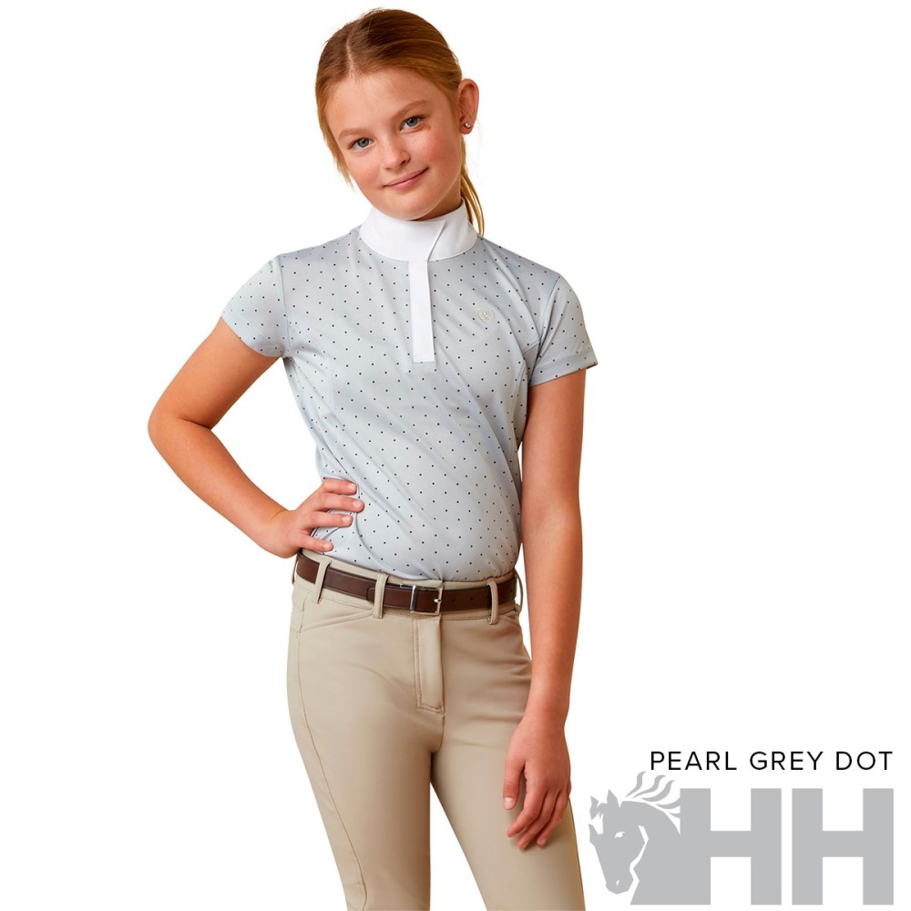 Polo concurso ariat aptos manga corta niña