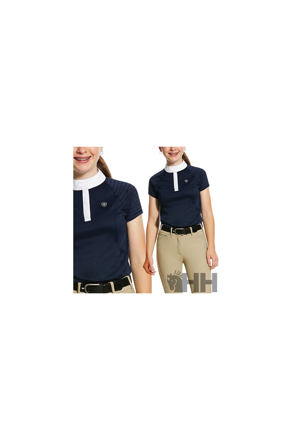 Polo concurso ariat aptos vent manga corta niña