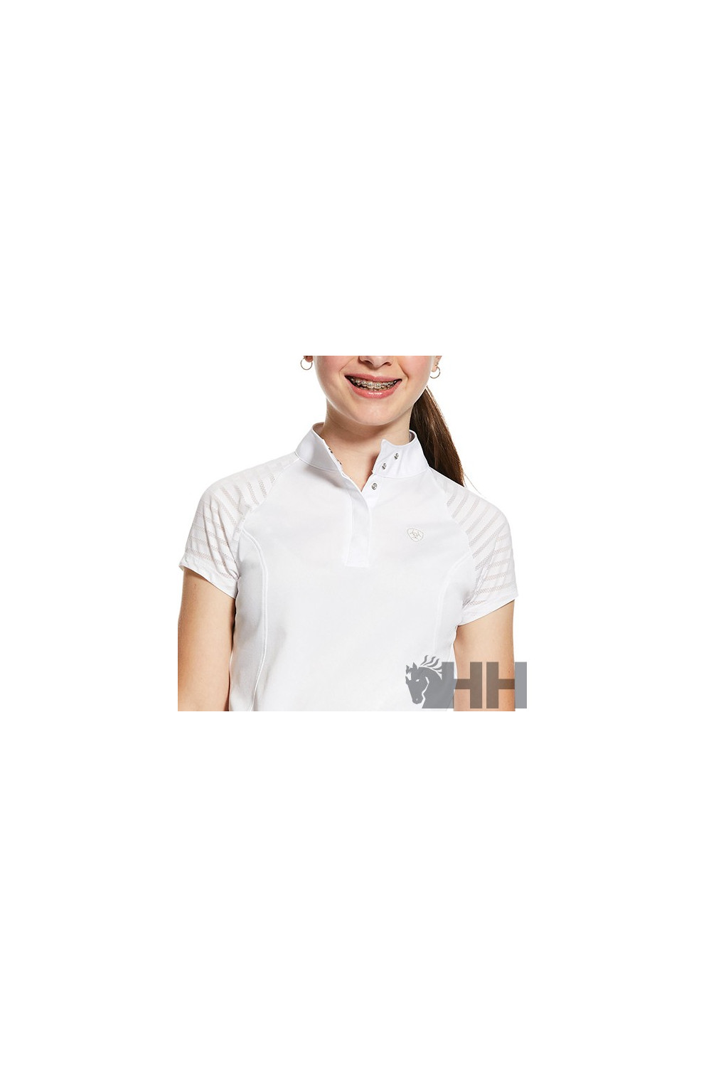 Polo concurso ariat aptos vent manga corta niña