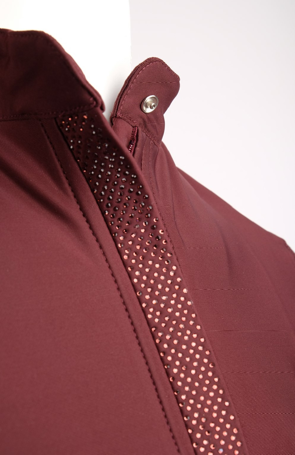 POLO GRANATE PEQUEÑOS CRISTALES MONTAR