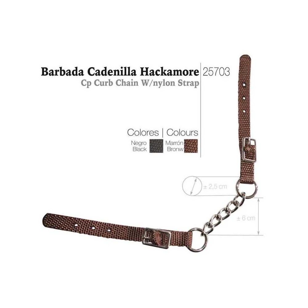 Barbada cadenilla hackamore 25703