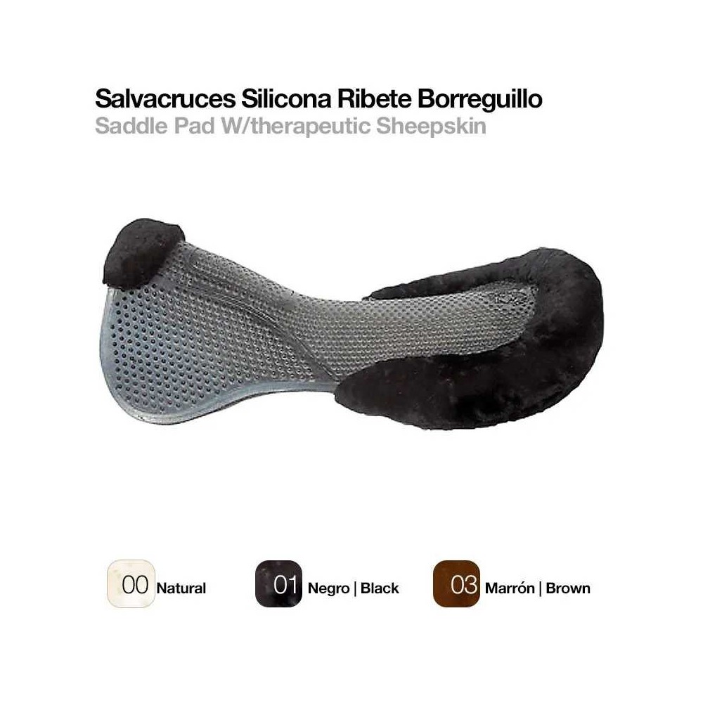 Salvacruces silicona ribete borreguillo ac181