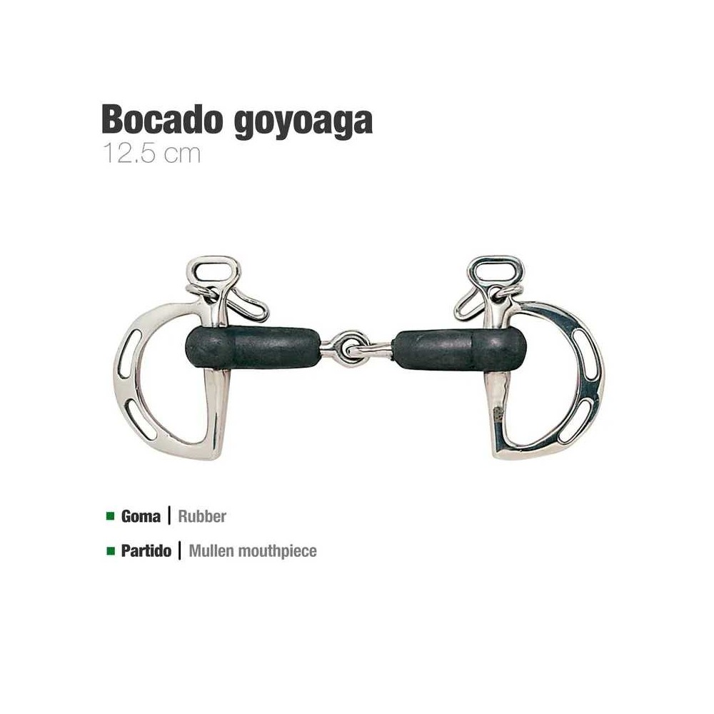 Bocado goyoaga goma 211011r 12.5cm