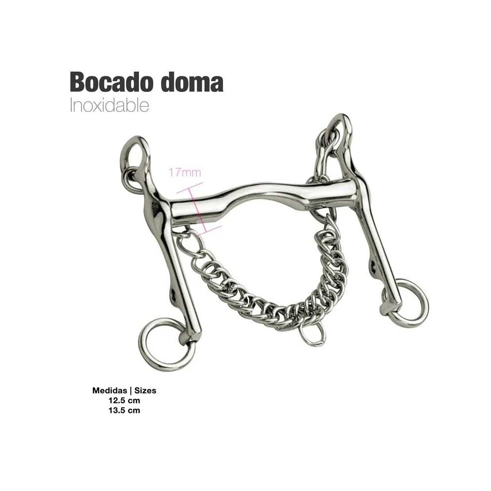 Bocado doma inox 212593