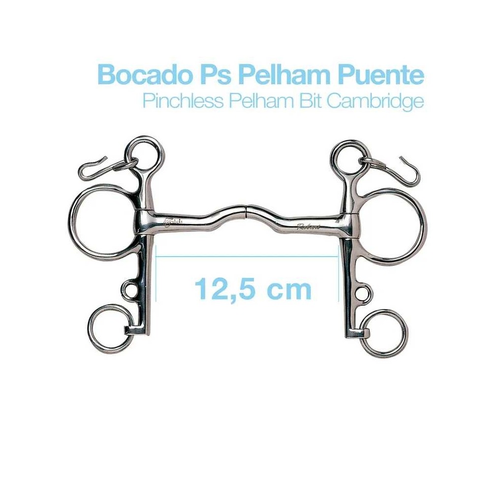 Bocado ps pelham puente ps21250c