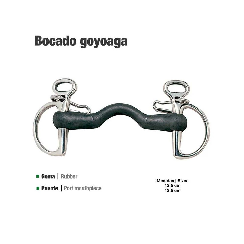 Bocado goyoaga goma puente 21102r