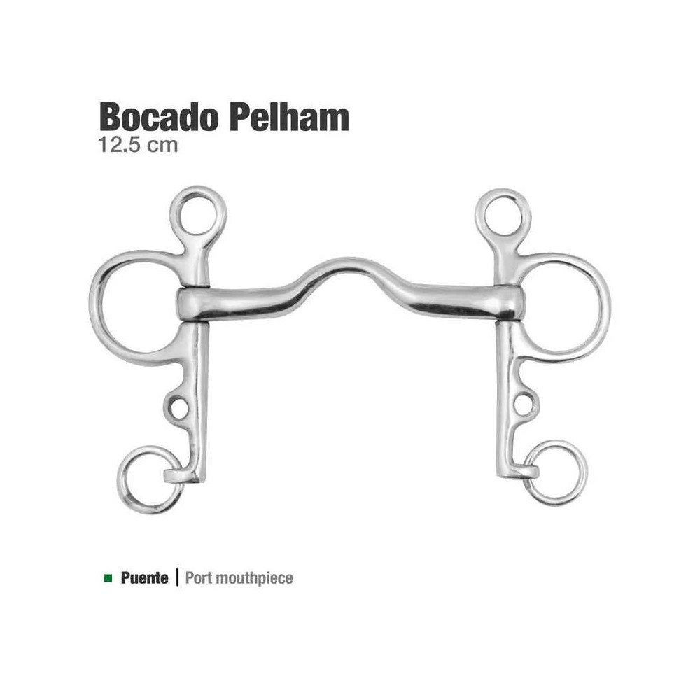 Bocado pelham puente económico l14-15j