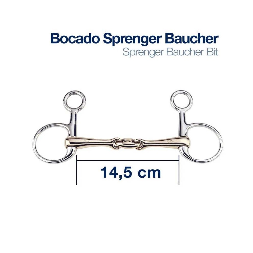 Bocado sprenger baucher hs-41081