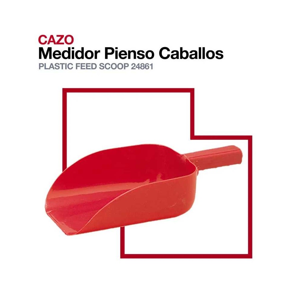 Cazo medidor pienso caballos 24861