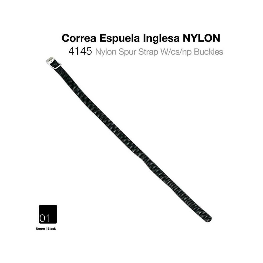 Correa espuela inglesa nylon 4145