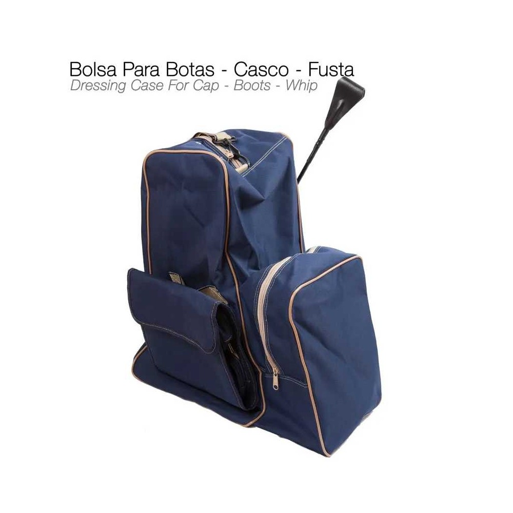 Bolsa para botas casco fusta 3703 azul