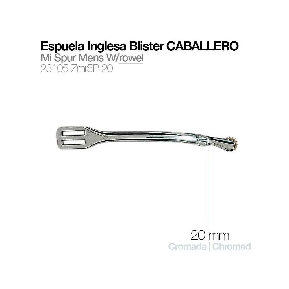 Espuela inglesa blister caballero 23105-zmr5p-20