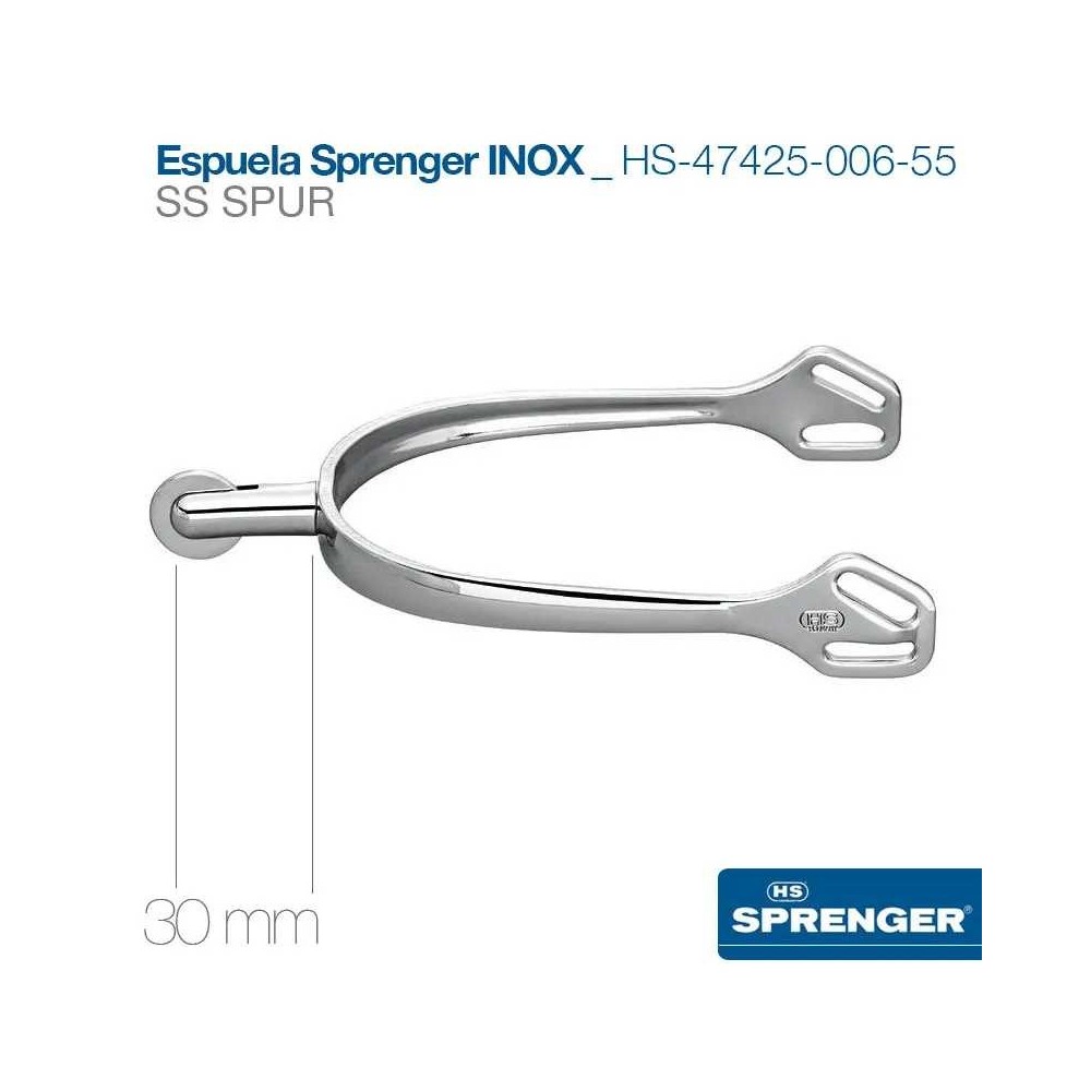 Espuela sprenger inox hs-47425-006-55