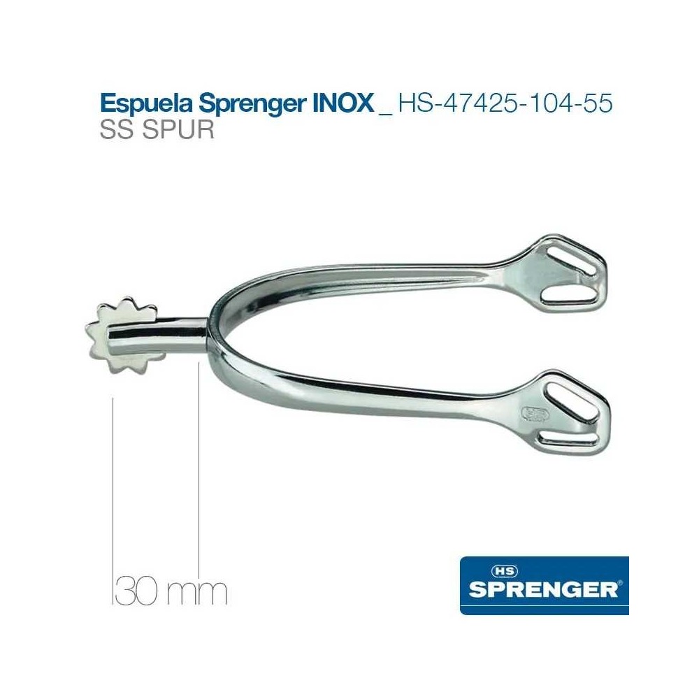 Espuela sprenger inox hs-47425-104-55