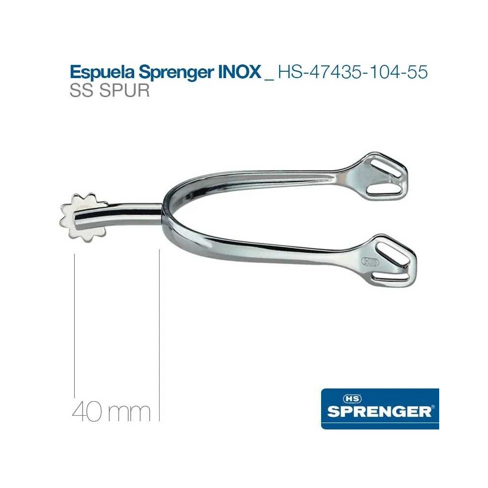 Espuela sprenger inox hs-47435-104-55