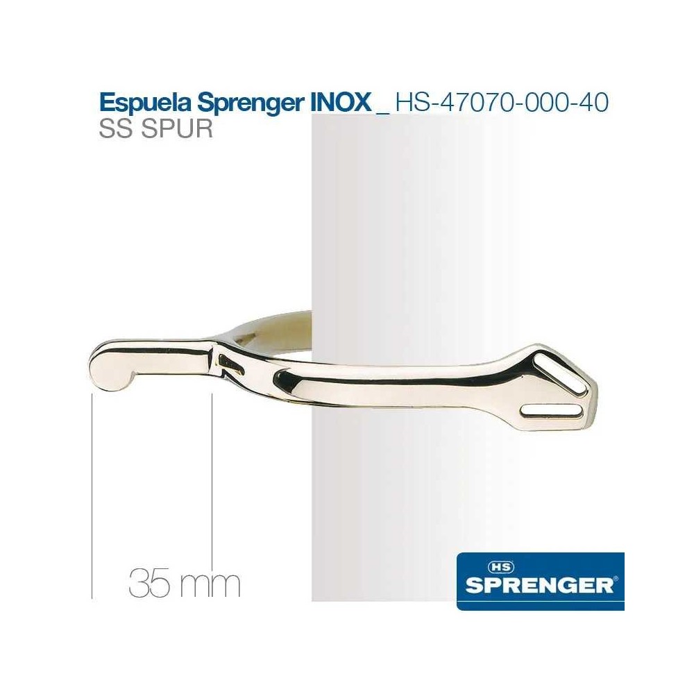 Espuela sprenger inox hs-47070-000-40