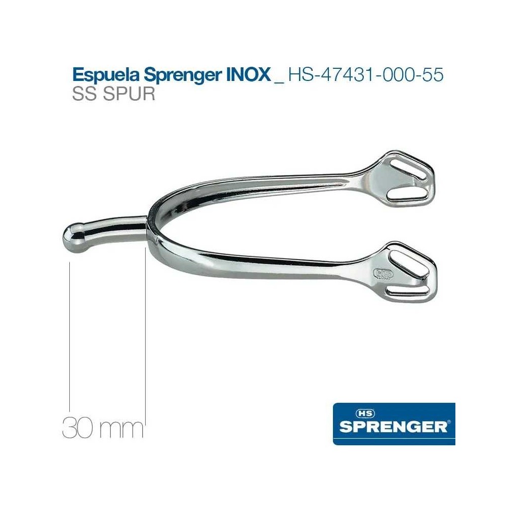 Espuela sprenger inox hs-47431-000-55