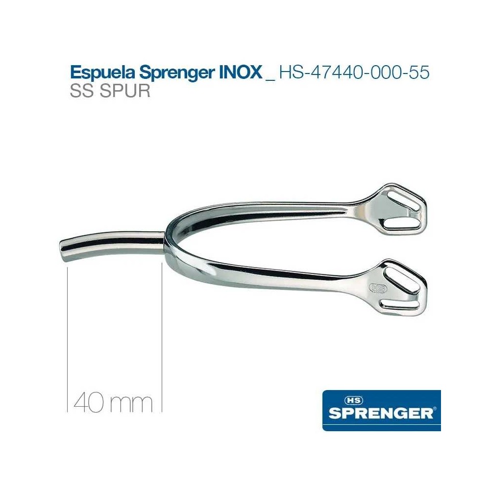 Espuela sprenger inox hs-47440-000-55