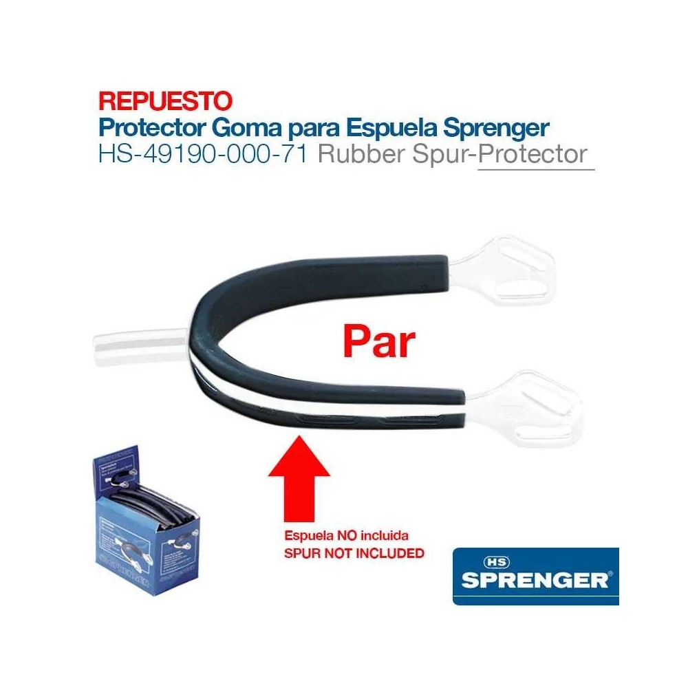 Espuela sprenger protector goma hs-49190-000-71