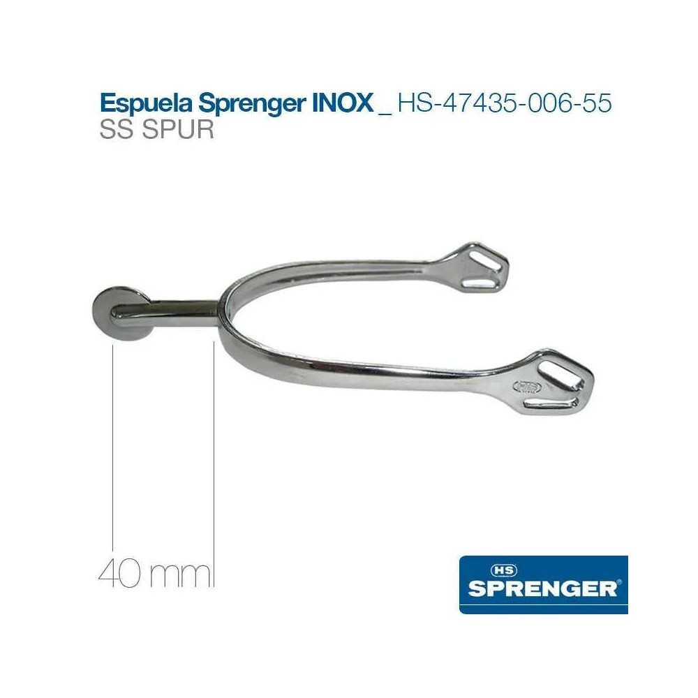 Espuela sprenger inox hs-47435-006-55