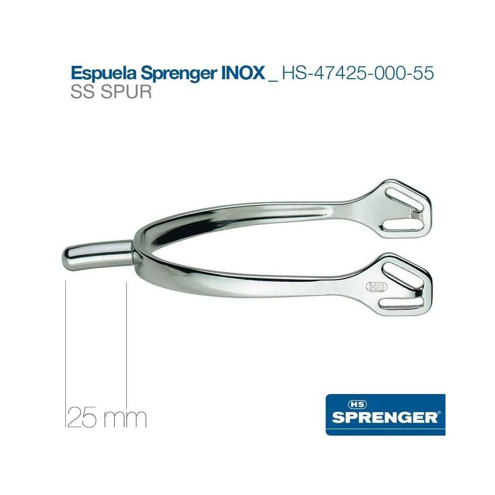 Espuela sprenger inox hs-47425-000-55