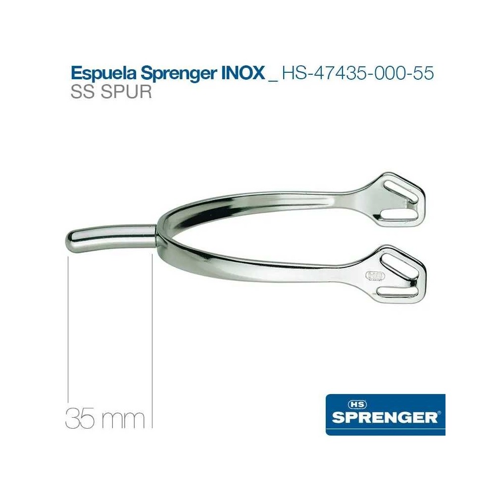 Espuela sprenger inox hs-47435-000-55