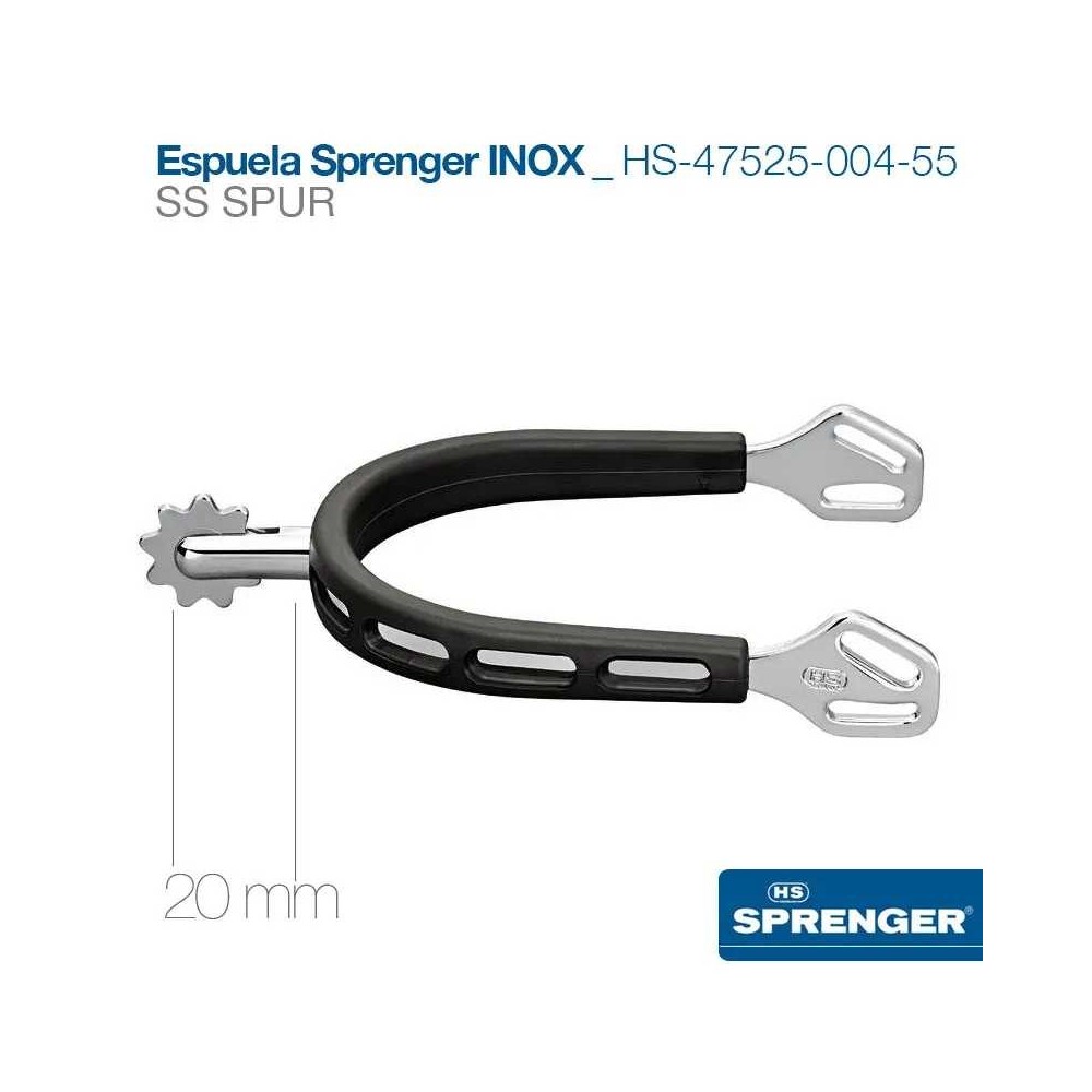 Espuela sprenger inox hs-47525-004-55