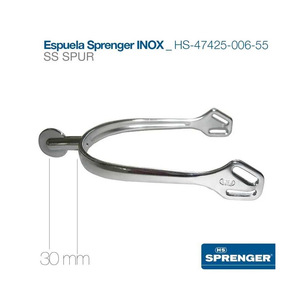 Espuela sprenger inox hs-47425-005-55