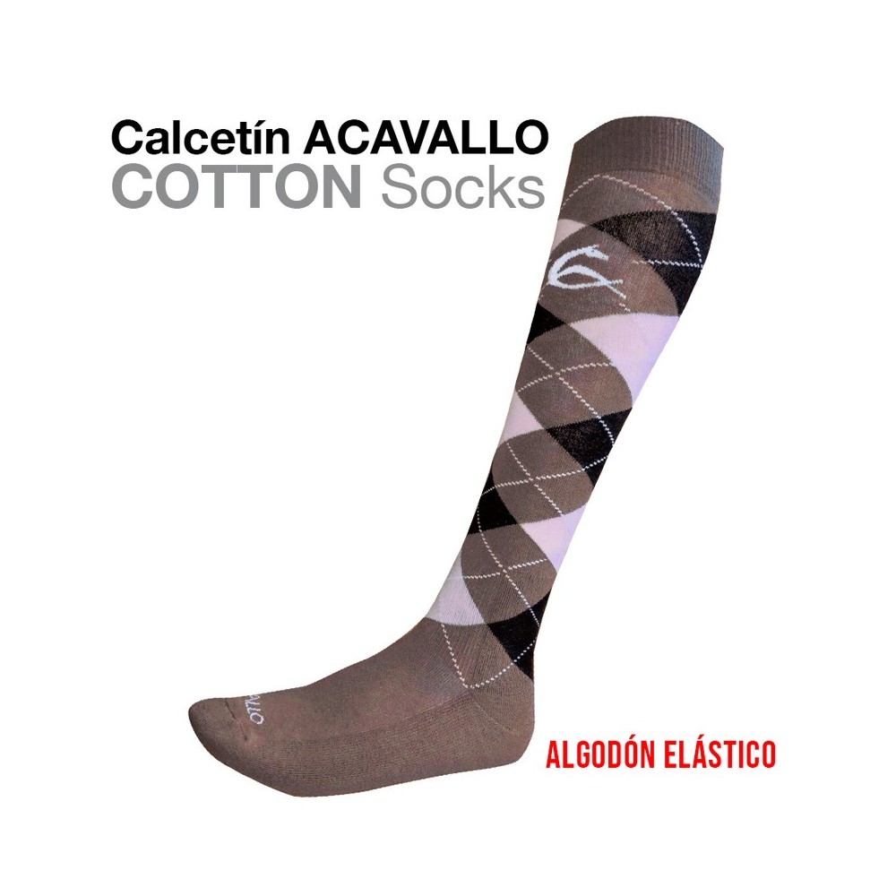 Calcetín acavallo algodón ac804