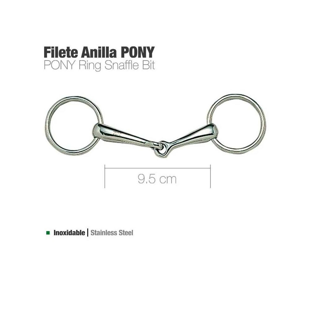 Filete anilla inox pony 21239