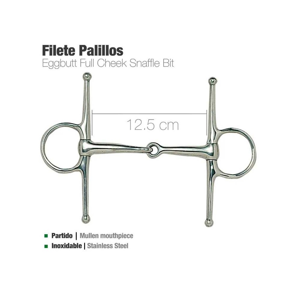 Filete palillos inox 21538