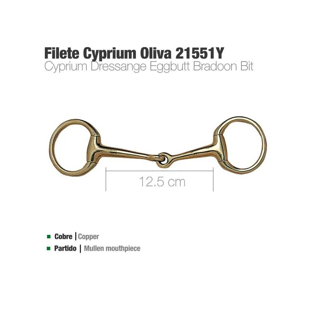 Filete cyprium oliva 21551y 12.5cm