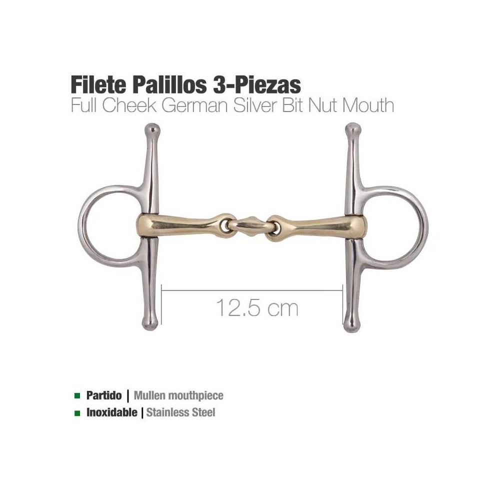 Filete palillos 3 piezas f27