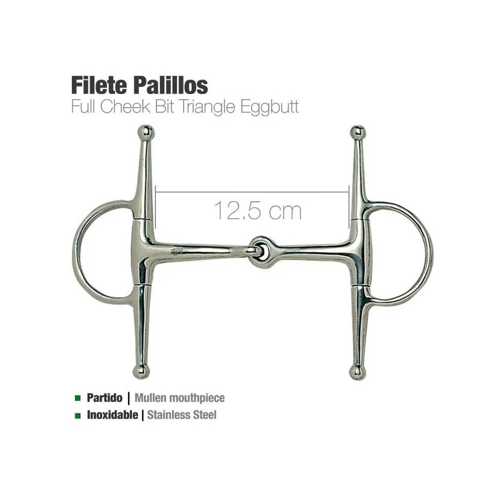 Filete palillos inox 21538t 12.5cm